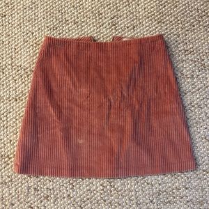 Aritzia Corduroy Skirt